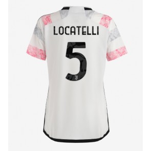 Juventus Manuel Locatelli #5 Gostujuci Dres za Ženska 2023-24 Kratak Rukavima